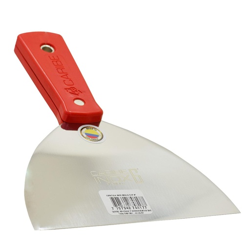 [18441] ESPATULA M/PLASTICO PROFESIONAL INOXIDABLE CARIBE 6 (6100025000005)