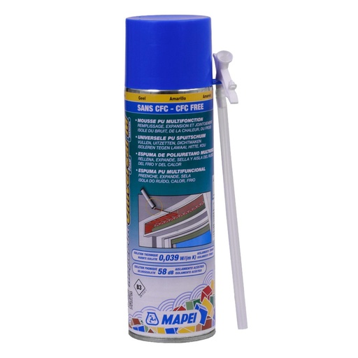 [18482] ESPUMA DE POLIURETANO MAPEPUR 500 ML UNIVERSAL FOAM M (1669732)