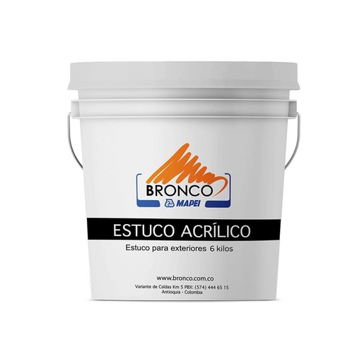 [20583] ESTUCO ACRILICO EXTERIOR GALON 6KG (5400406)