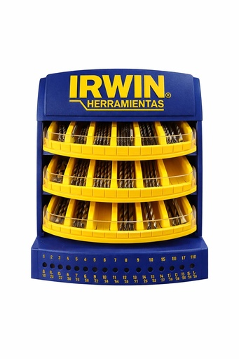 [E37] EXHIBIDOR DE BROCAS MINI IRWIN (C/M $500.000 ANTES DE IVA)