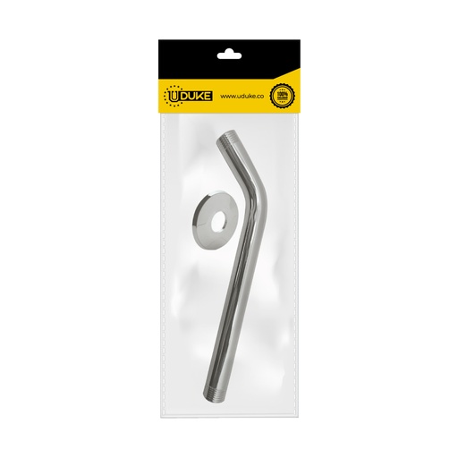 [11017K] EXTENSION CROMADA METALICA PARA DUCHA 25CM (HT80142) PQT X 1 UDUKE