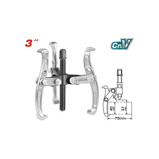 [16573] EXTRACTOR DE BALINERAS 3 INDUSTRIAL TOTAL (THTGP336)