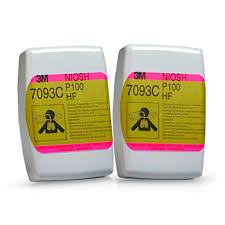 [20879] FILTRO P100 CARTUCHO 7093C PARA PARTICULAS ALTA EFICIENCIA  CLASE 1 (PQTE X 2) 3M (70071401270)