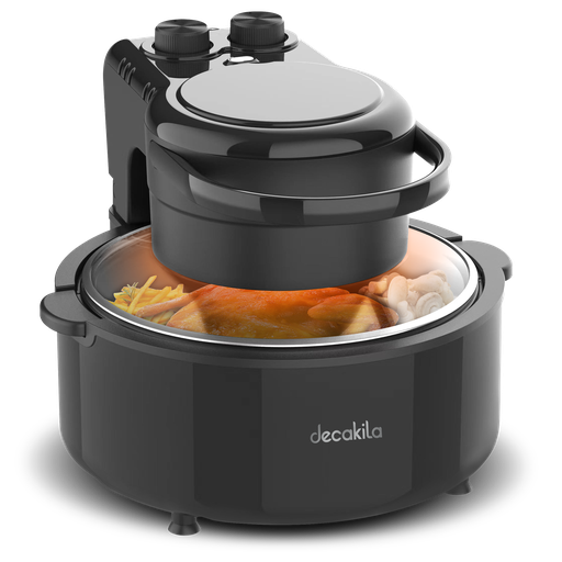 [20661] FREIDORA DE AIRE 5L CON TAPA TRASNPARENTE DECAKILA (KUEC045B)