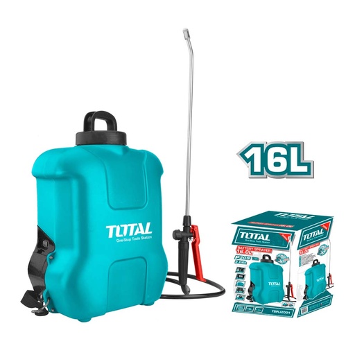 [16774] FUMIGADORA INALAMBRICA 16L 20V 7251 PSI BATERIA Y CARGADOR NO INCLUIDO TOTAL (TSPLI2001)