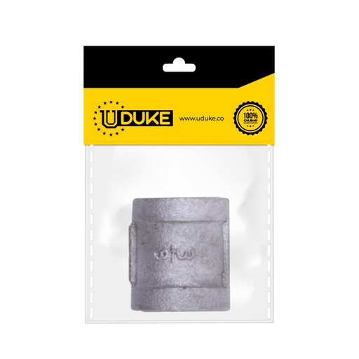 [825K] GALVANIZADO UNION 3/8 (FINO) PQT X 1 UDUKE