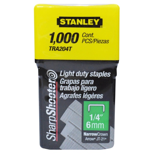 [5144] GANCHO GRAPADORA STANLEY 6 1/4 (TRA204T)(TRABAJO LIVIANO)