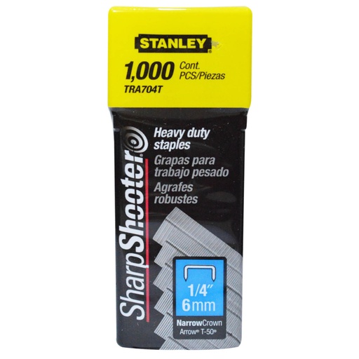 [8031] GANCHO GRAPADORA STANLEY 6 1/4 (TRA704T)(TRABAJO PESADO)
