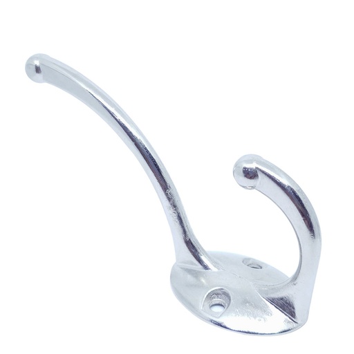 [13875] GANCHO PERCHA 57 3" NIQUELADO GATO (55703)
