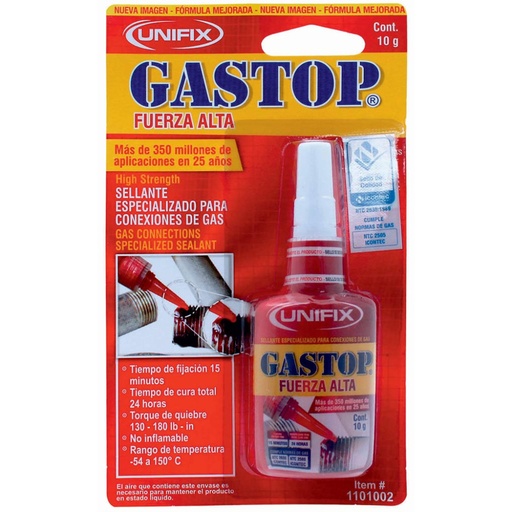 [5770] GASTOP FUERZA ALTA UNIFIX 10 GRS PERMANENTE (1101002)