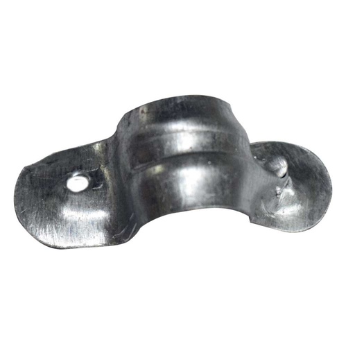 [836A] GRAPA CONDUIT GALVANIZADA 1/2 DOBLE ALA