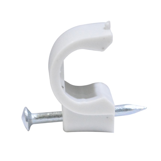 [7398] GRAPA MURO PLASTICA COAXIAL 6-MEDIANA C.A MEJIA (BOLSA X 50)