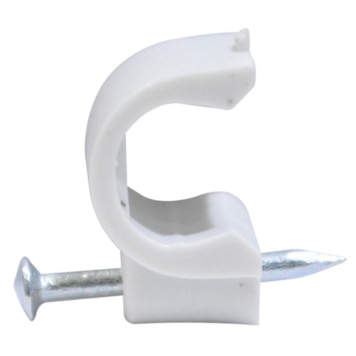 [7396] GRAPA MURO PLASTICA COAXIAL 9-GRANDE C.A MEJIA (BOLSA X 50)