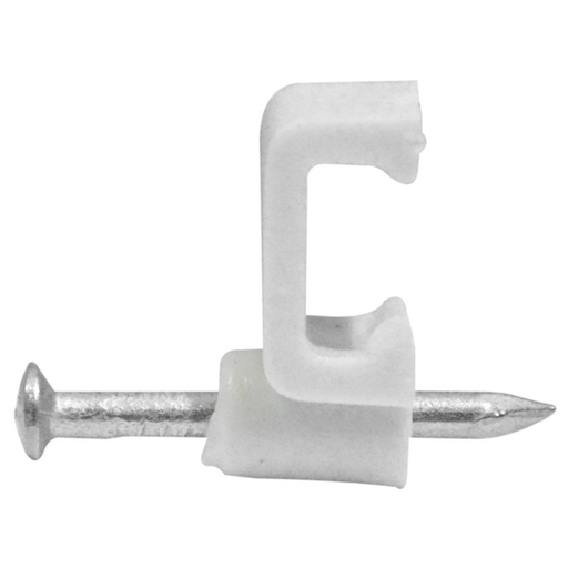 [7397] GRAPA MURO PLASTICA DUPLEX 9 C.A MEJIA (2X14) (BOLSA X 50)