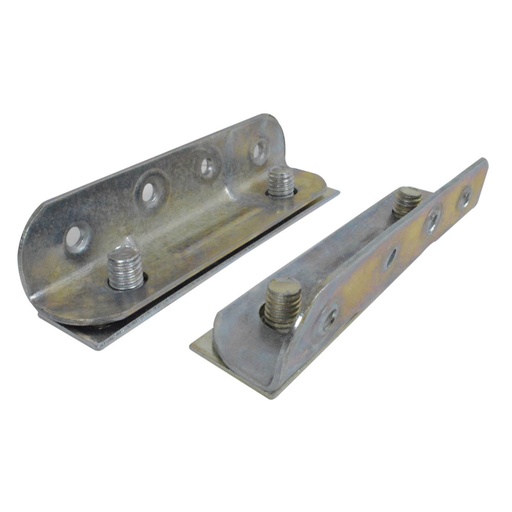 [5431] GRAPA PARA CAMA INDUMA CROMADA C.14 (JUEGO X 4) LUNA DE MIEL(T1305-0004)