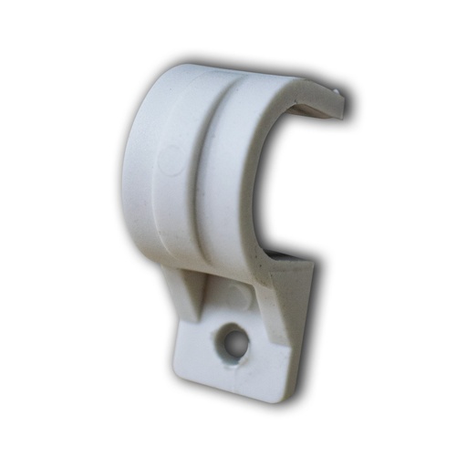 [3776A] GRAPA PLASTICA BLANCA 1/2"