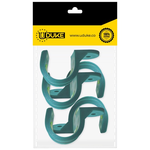 [5712K] GRAPA PLASTICA VERDE 1/2 PQT X 5 UDUKE