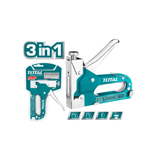 [15523] GRAPADORA TAPICERIA 3 EN 1 FUERZA AJUSTABLE (4 - 14 MM) TOTAL (THT31143)