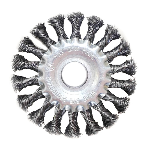 [13519] GRATA CIRCULAR ESMERIL ENTORCHADA 4" UDUKE (HT1135)