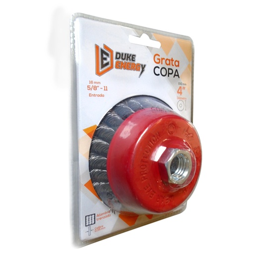 [14222] GRATA COPA ENTORCHADA DUKE ENERGY 4X5/8 (HT1428)