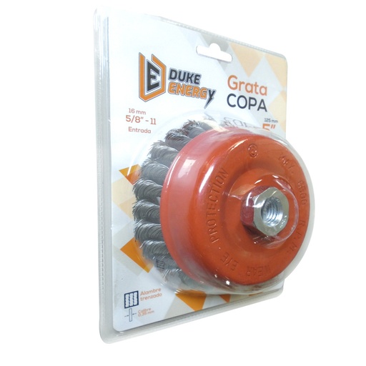 [14223] GRATA COPA ENTORCHADA DUKE ENERGY 5X5/8 (HT1429)