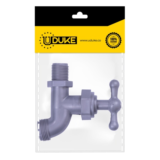 [7003K] GRIFO PLASTICO GRIS PAQ X 1 UDUKE