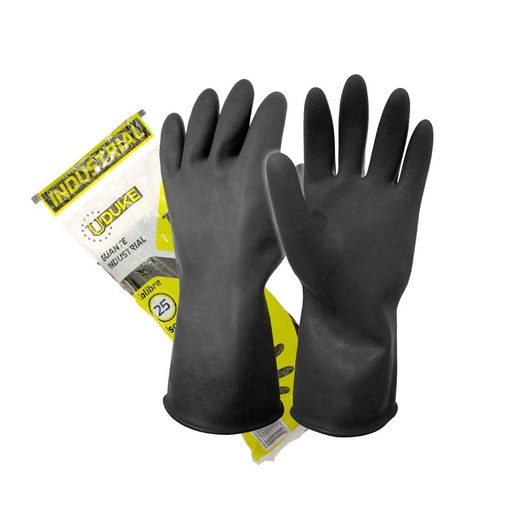 [2172] GUANTE INDUSTRIAL UDUKE CAL 25 TALLA 9 (BOLSA X 12)