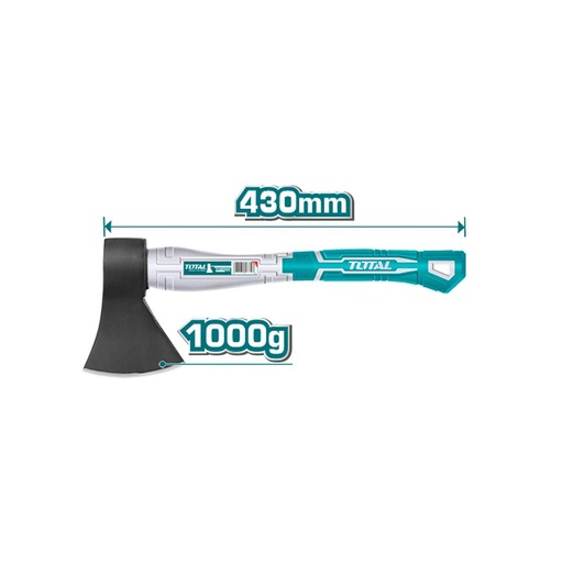 [15485] HACHA 1000G MANGO FIBRA DE VIDRIO TOTAL (THT7810006)