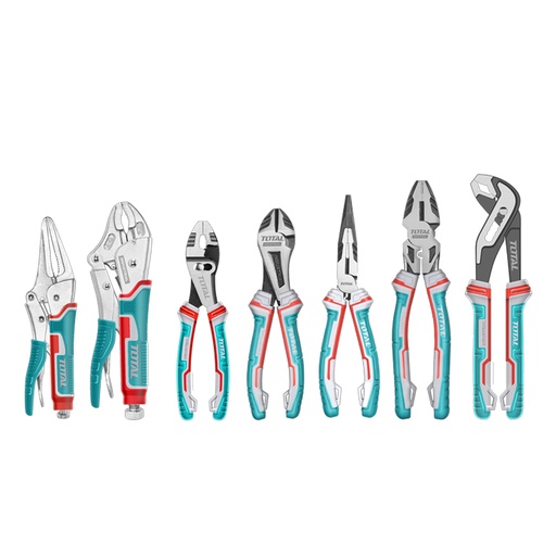 [20940] JUEGO DE ALICATES Y HOMBRE SOLO X 7 PZS SUPER TOTAL (TOS23055)