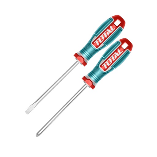 [20391] JUEGO DESTORNILLADORES X 2 PZS PUNTA INMANTADA SUPER TOTAL (TKSDS0226)