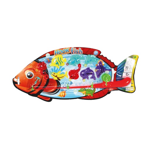 [JU8230] JUEGOS DE PESCA ENCARTONADO FIGURA DE PESCADO [7902]