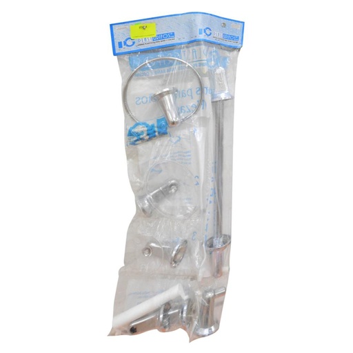 [5393] KIT ACCESORIOS PARA BANO X6 PIEZAS PLASTGRIFOS (3102262)