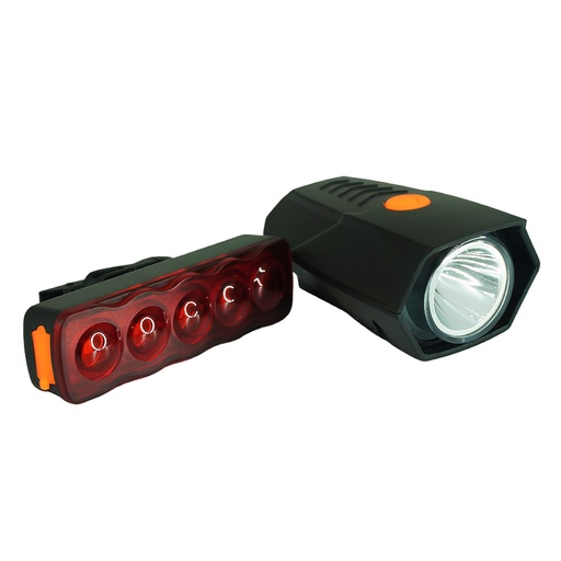 [19886] KIT DE LUZ LED PARA BICICLETA UDUKE (HT2211)