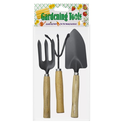 [8267C] KIT JARDINERIA X 3 GARDENING TOOLS