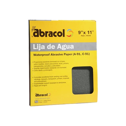 [18198] LIJA ABRACOL 500 ( LIJADO EN AGUA (RPHLC0500000)