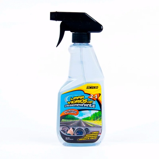 [16629] LIMPIA VIDRIOS 350ML CON DESEMPAÑANTE 2 EN 1 SIMONIZ (110291)