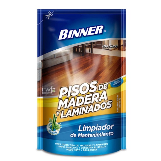 [16428] LIMPIADOR MANTENIMIENTO PISOS MADERA 500ML DOYPACK (109873)