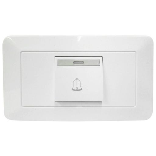 [1640] LINEA BK BLANCA INCRUSTAR SWICHE TIMBRE (118Z-11) (RETIE-FL)(HT20336)