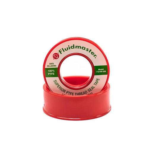 [16330] LINEA FLUIDMASTER CINTA TEFLON 1/2 (7121M-038-P250) (13MM-6.6M)