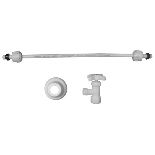 [9541] LINEA GRIVAL LLAVE REGULACION PLASTICA CON ACOPLES PARA LAVAMANOS (967023331) (PAQ X 6)