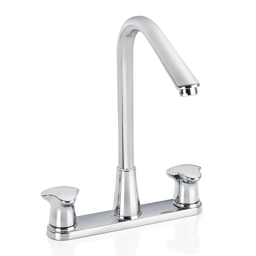 [14193] LINEA GRIVAL MEZCLADOR 8 PUL LAVAPLATOS CRUCETA  ALUVIA ( AV5133331) (PAQ X 3
