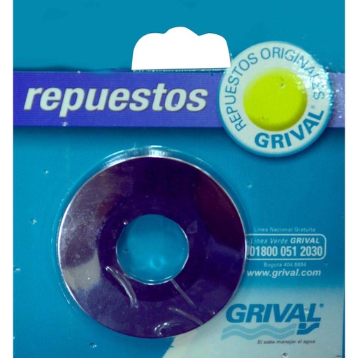 [12411] LINEA GRIVAL REPUESTO ESCUDO PLANO TUBO RGD CROMADO(O11380001)