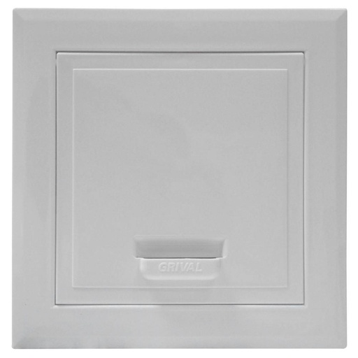 [9520] LINEA GRIVAL TAPA REGISTRO 15 X 15 BLANCA (937033331 (PAQ X 6