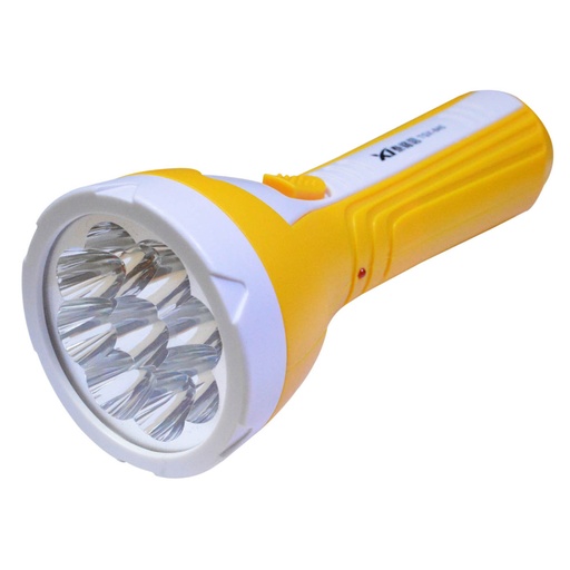[8305] LINTERNA RECARGABLE 9 LED COLORES MEDIANA (TGX-845) (HT50105