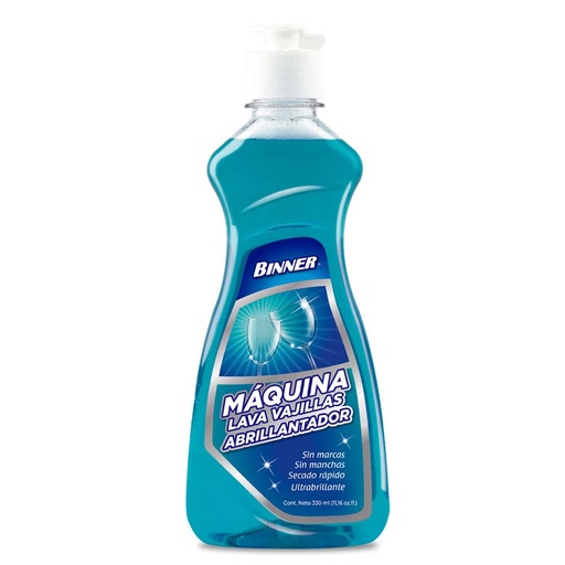 [16435] LIQUIDO MAQUINA LAVAVAJILLAS ABRILLANTADOR 330M BINNER (205309)