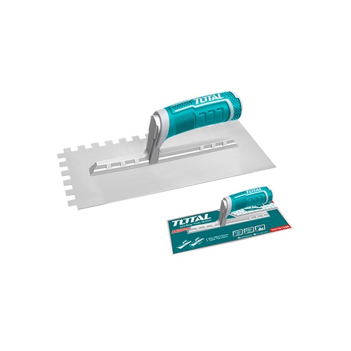 [15683] LLANA 280 X 130 MM DENTADA MANGO PLASTICO ACERO INOXIDABLE TOTAL (THTT81286)