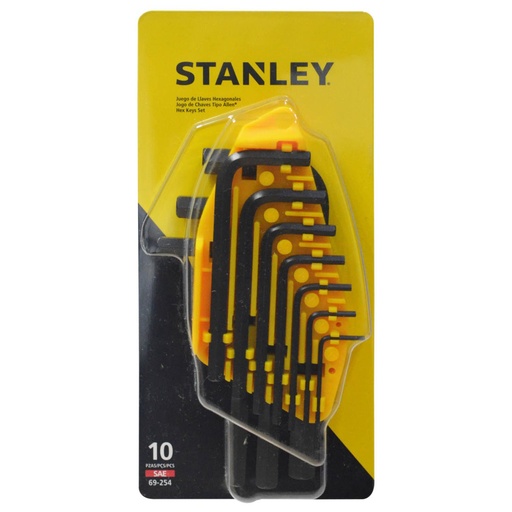 [9381] LLAVE ALEM X 10 STANLEY PULG (69-254)