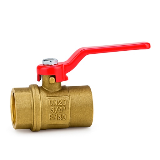 [366] LLAVE BOLA PN40 3/4" BRONCE (HT70147) (QFB155-3/4)