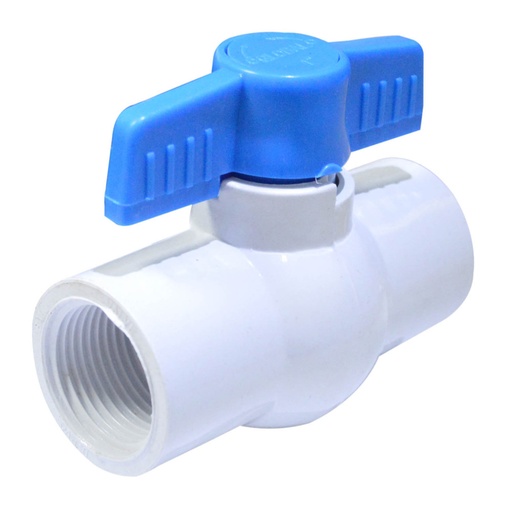 [6159] LLAVE BOLA PVC ROSCA 1 1/4 (HT20136