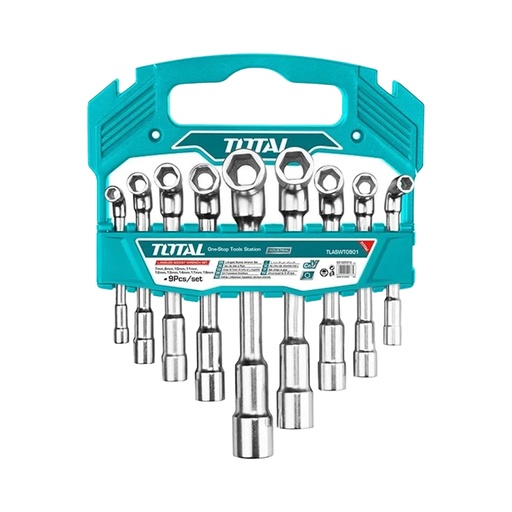 [15556] LLAVE COPA EN L INDUSTRIAL JUEGO X 9 PZS TOTAL (TLASWT0901)